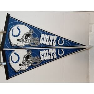 Indianapolis Colts NFL Set of 2 Rico Felt Pennants